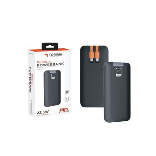 TORİMA PD POWERBANK 10.000 MAH TRM-1013 BLACK