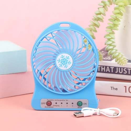 TORİMA MINI FAN F-02 BLUE