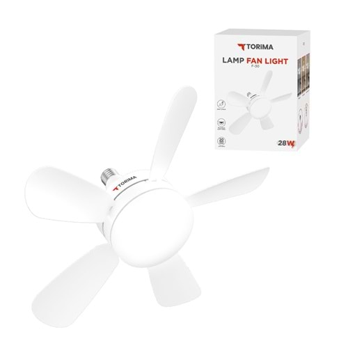 TORİMA F-30 WHITE LAMP FAN LIGHT