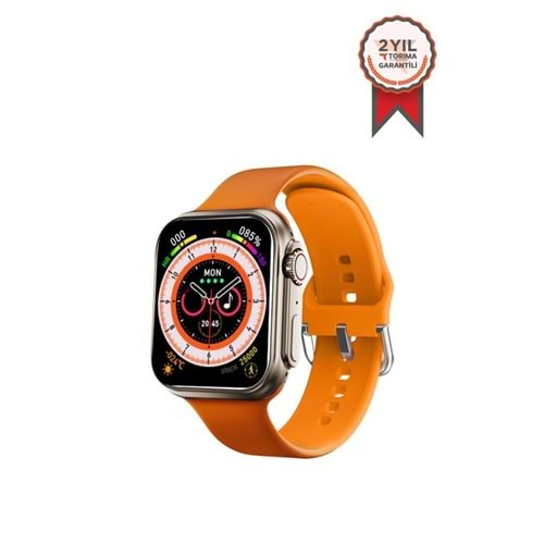 TORİMA SMART WATCH HW8 ULTRA ORANGE