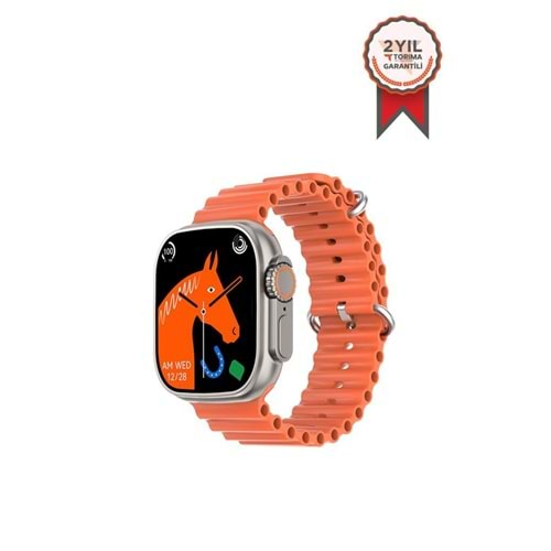 TORİMA DT8ULTRA+ SMARTWATCH ORANGE