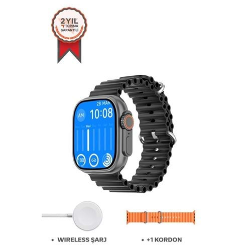 TORİMA MİKROWEAR ULTRA 9 WATCH BLACK + ORANGE