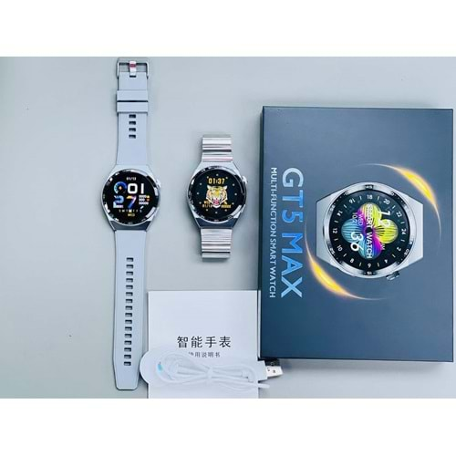 TORİMA GT5 MAX SMARTWATCH SİLVER