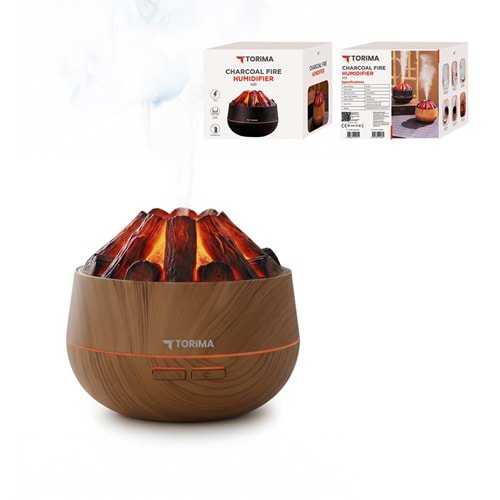 TORİMA H11 LIGHT WOOD CHARCOAL FIRE HUMIDIFIER