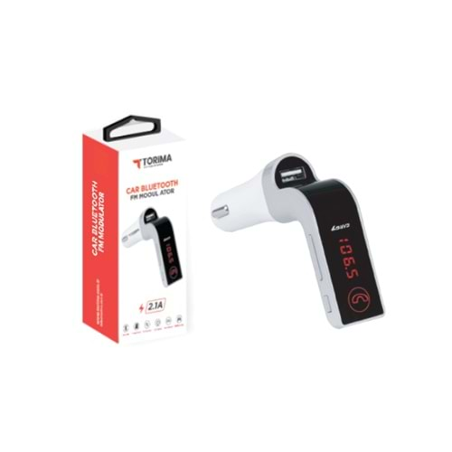 TORİMA CAR CHARGER G7 MP3 PLAYER WHİTE