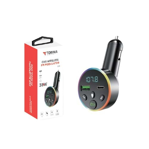 TORİMA TRANSMITTER CAR CHARGER G13 BLACK