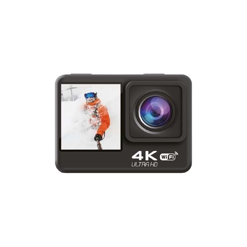 TORİMA 4K ACTION CAMERA AC-04 BLACK