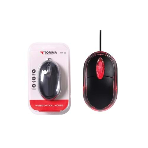 TORİMA WİRED MOUSE TM-05 BLACK