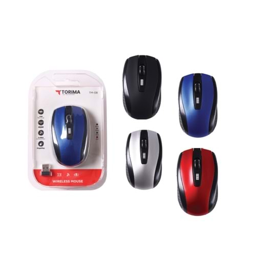 TORİMA WİRELESS MOUSE TM-08 BLACK