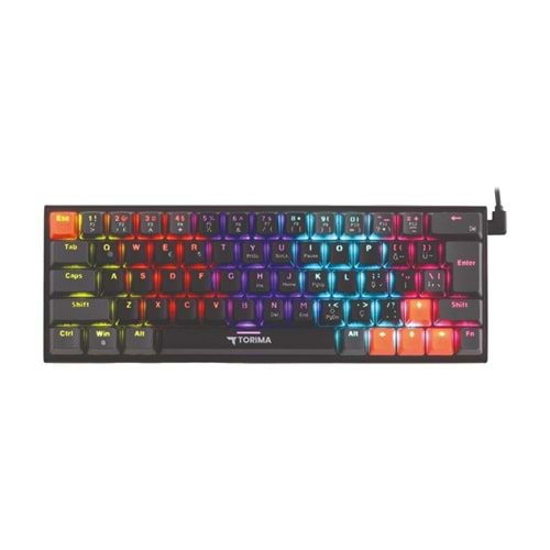 TORİMA MECHANICAL KEYBOARD RGB TK-06 BLACK