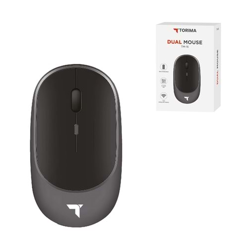 TORİMA TM-16 GRAY WIRELESS SILENT-DUAL MODE MOUSE