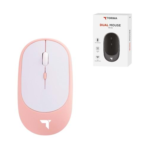 TORİMA TM-16 PINK WIRELESS SILENT-DUAL MODE MOUSE TORİMA TM-16 PINK WIRELESS SILENT-DUAL MODE MOUSE