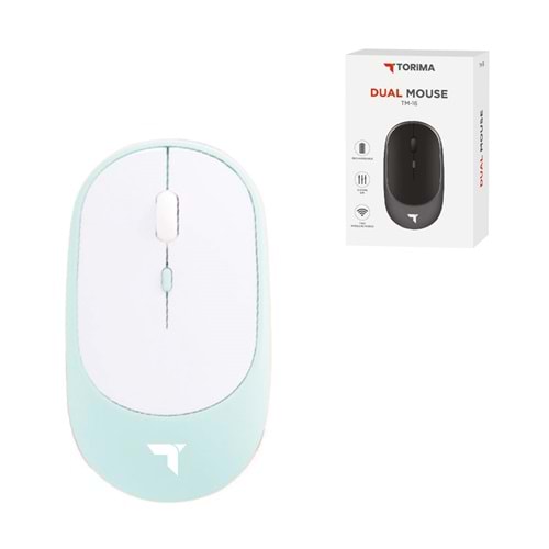 TORİMA TM-16 BLUE WIRELESS SILENT-DUAL MODE MOUSE