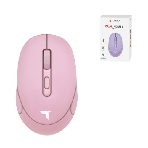 TORİMA TM-17 PINK WIRELESS SILENT-DUAL MODE MOUSE