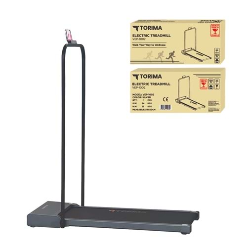 TORİMA VEP-1002 SILVER ELECTRIC TREADMILL