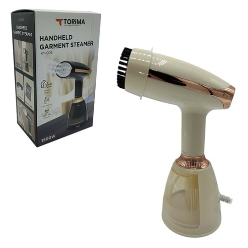 TORİMA KY-003 HANDHELD GARMENT STEAMER BLACK