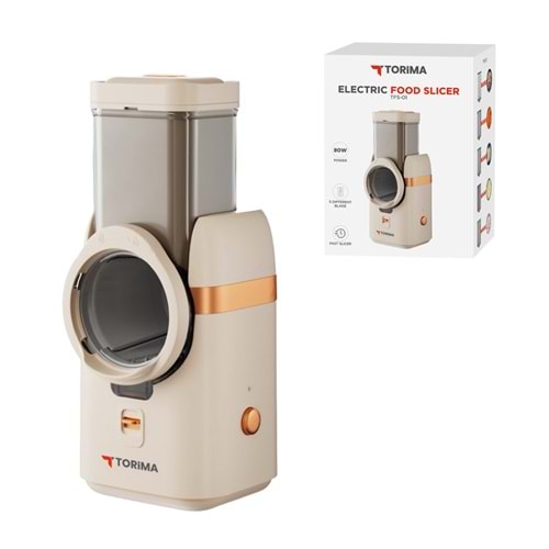 TORİMA TFS-01 CREAM ELECTRIC FOOD SLICER
