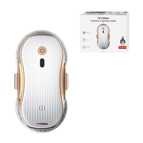TORİMA S10 WHITE+GOLD WINDOW CLEANING ROBOT