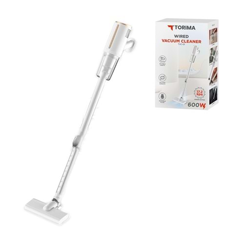 TORİMA TVC-01 WHITE WIRED VERTICAL VACUUM CLEANER