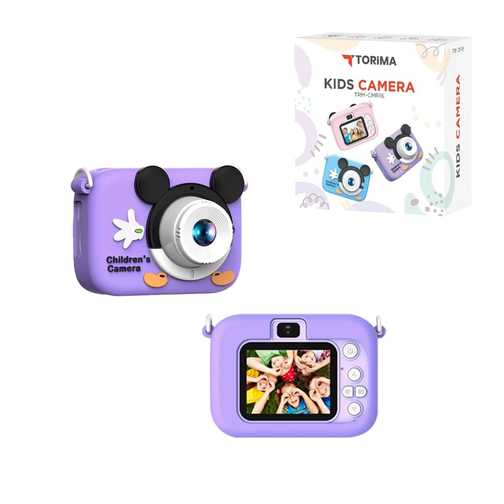 TORİMA KİDS CAMERA TRM-CMR16 PURPLE