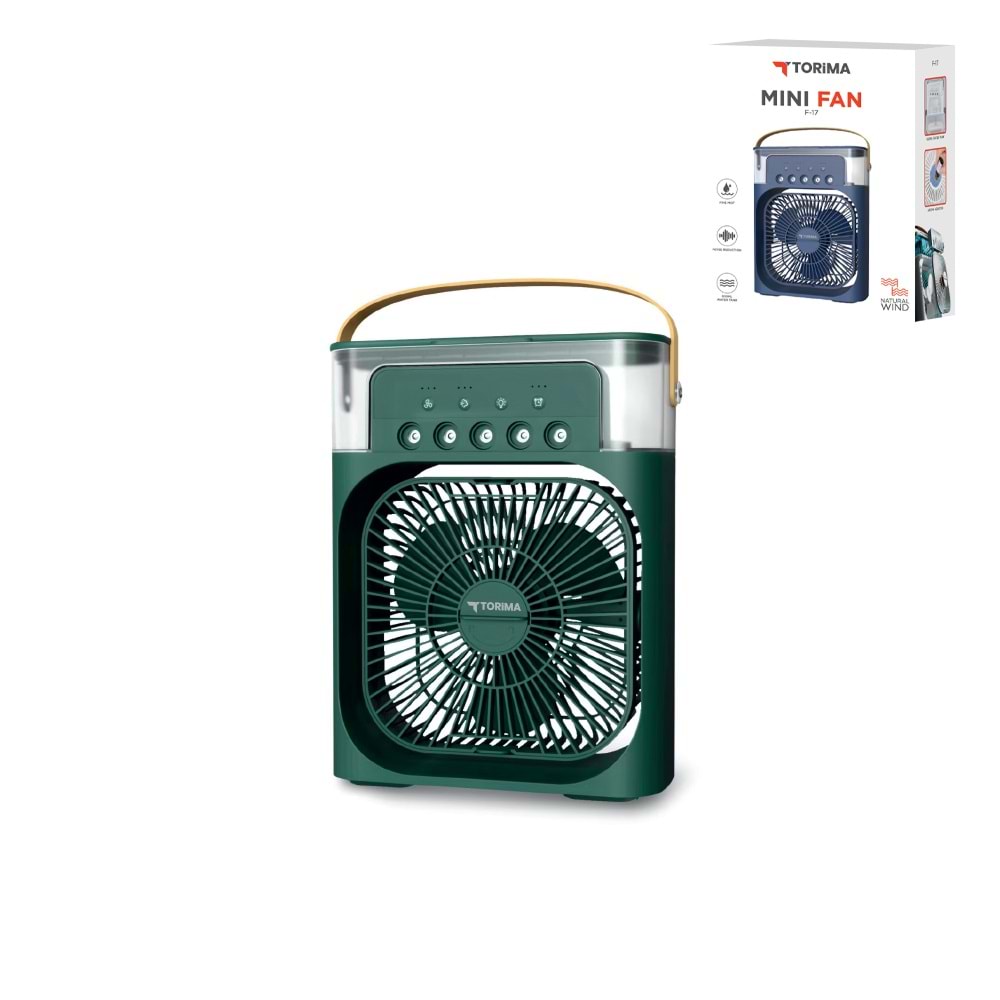TORİMA F-17 GREEN MINI FAN