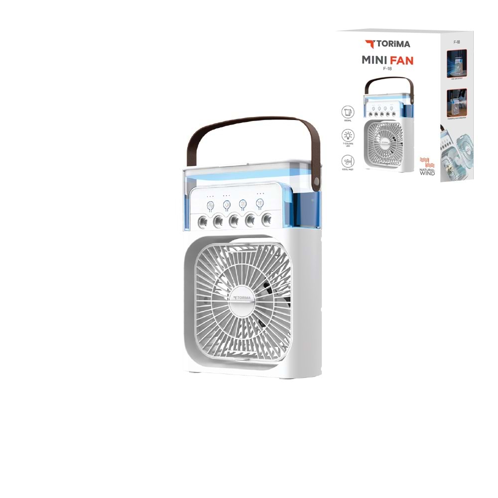 TORİMA F-18 WHITE MINI FAN