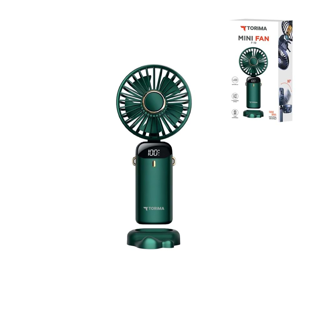 TORİMA F-19 GREEN MINI FAN