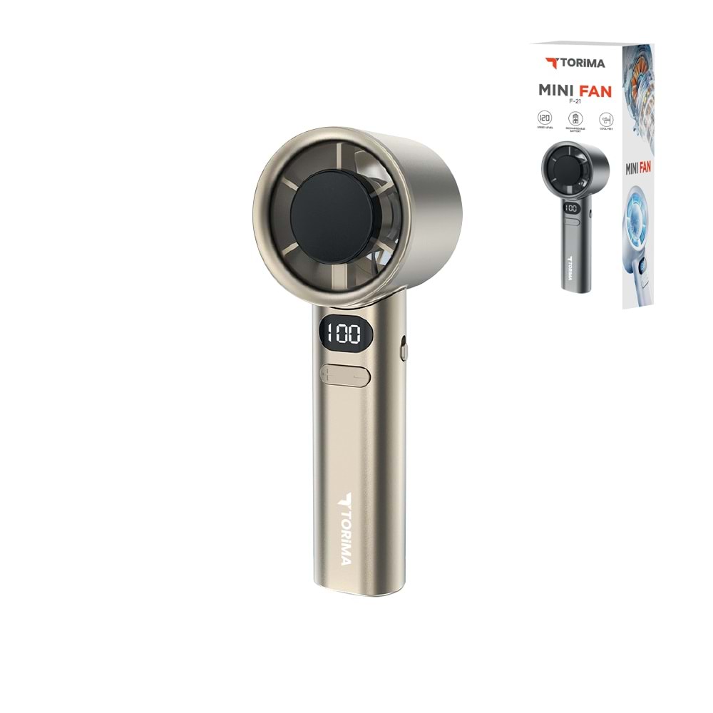 TORİMA F-21 GOLD MINI FAN