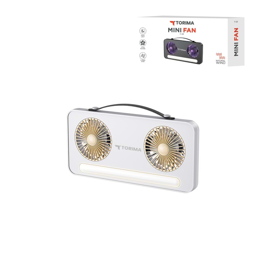 TORİMA F-23 WHITE MINI FAN